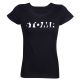 T-shirt Femme NOIR Logo Stomp