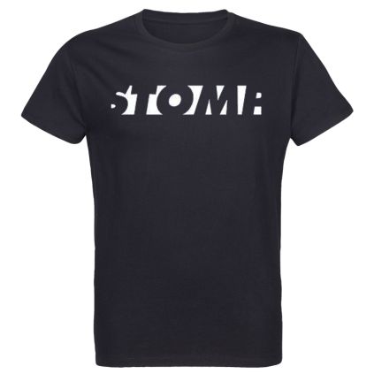 T-shirt NOIR Logo Stomp