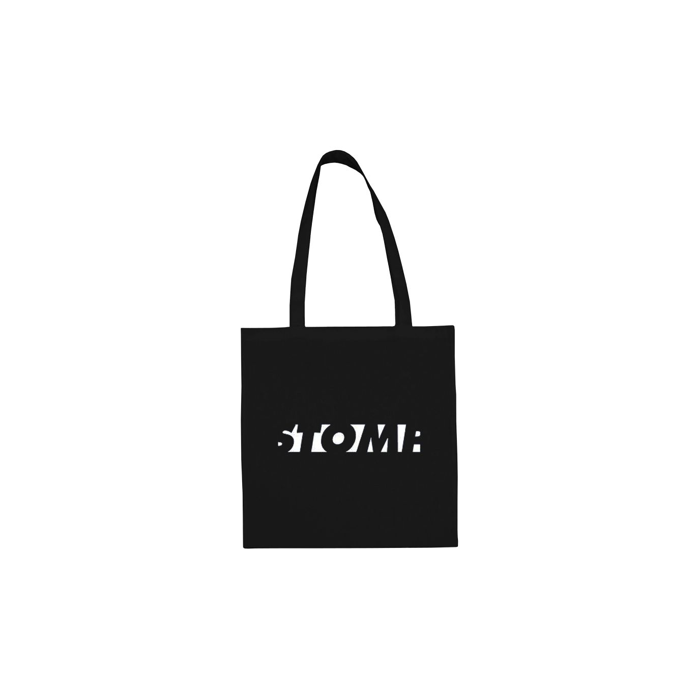 Sac Shopping NOIR Logo Stomp