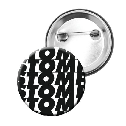 Badge Bouton Logo repete