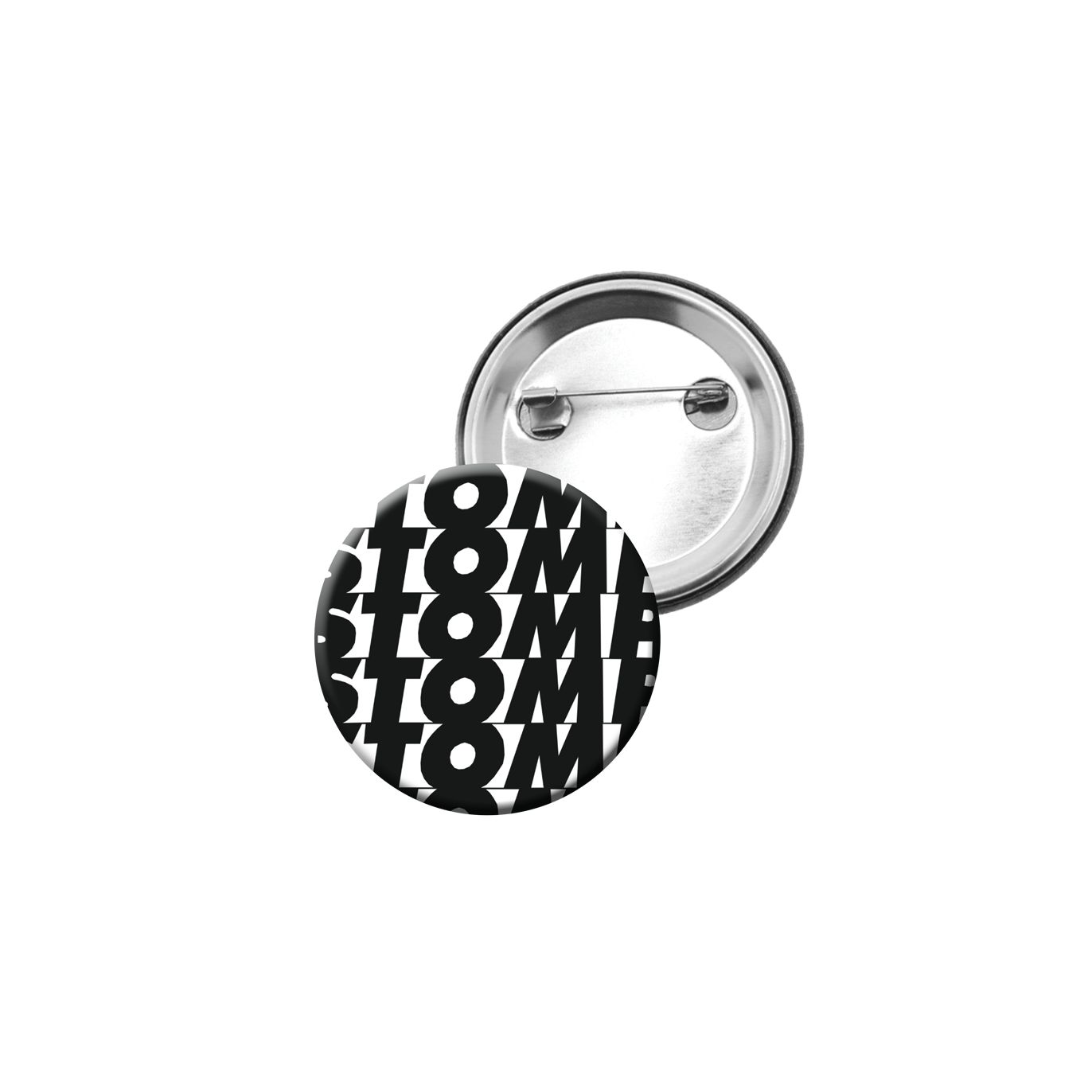 Badge Bouton Logo repete